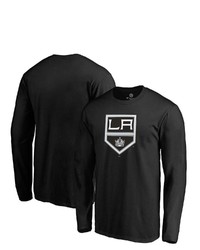 FANATICS Branded Black Los Angeles Kings Primary Team Logo Long Sleeve T Shirt At Nordstrom