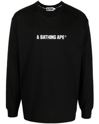 A Bathing Ape Busy Works Logo Print T Shirt