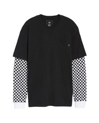 Vans Checker Sleeve T Shirt