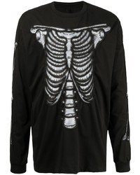 Doublet Graphic Print Long Sleeve Top