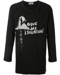 Yohji Yamamoto Isolation Long Sleeve T Shirt