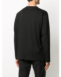 Moschino Logo Print Long Sleeve T Shirt