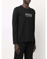 Polo Ralph Lauren Logo Print Long Sleeve Top