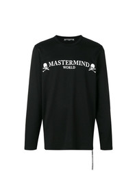Mastermind Japan Long Sleeve Skull Print T Shirt