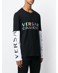 Versace Collection Longsleeved Layered T Shirt