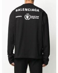 Balenciaga World Food Programme Long Sleeved T Shirt