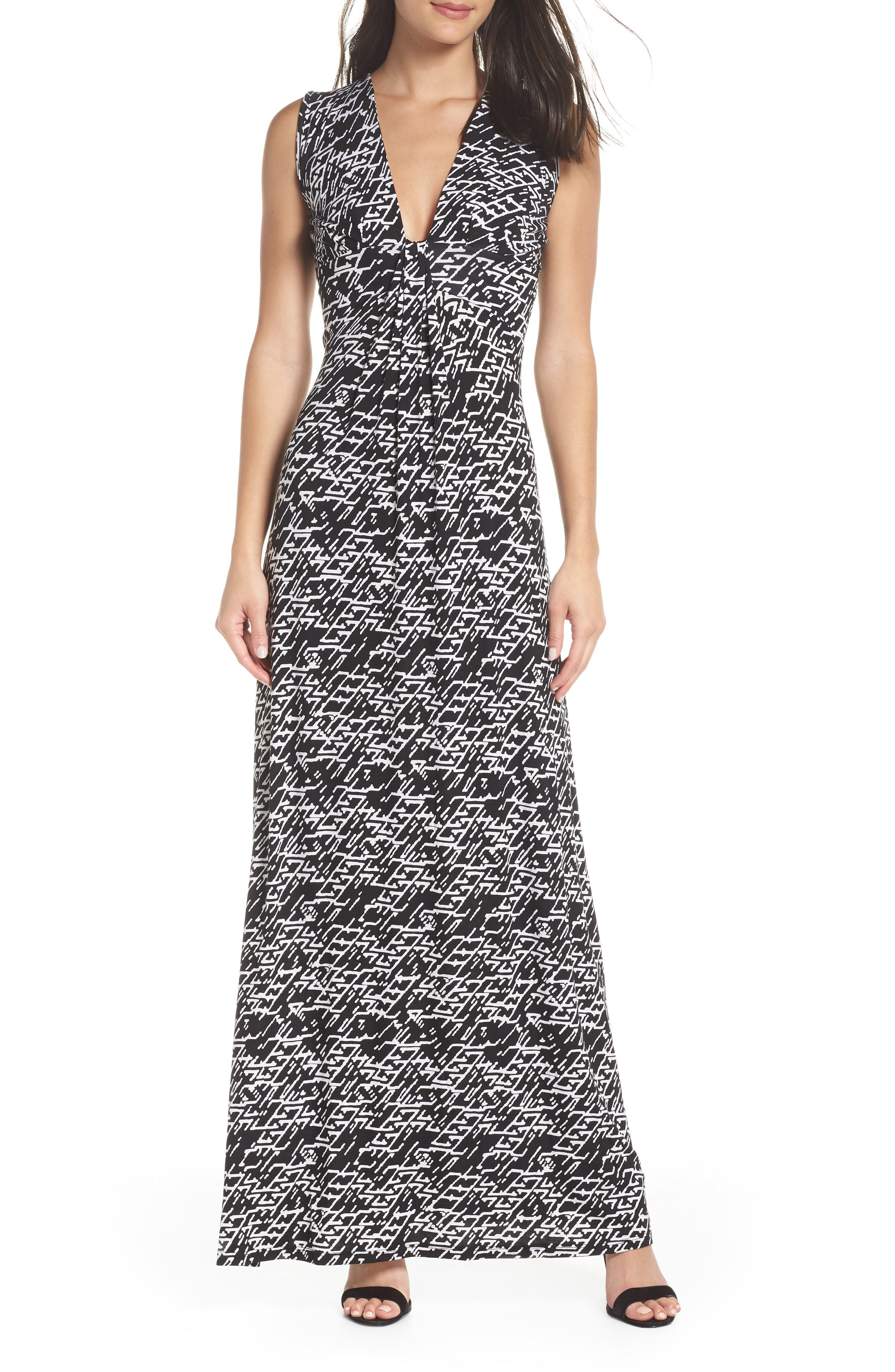 Fraiche by J Plunge Neck Maxi Dress, $59 | Nordstrom | Lookastic
