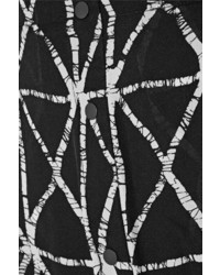 A.L.C. Jacob Printed Silk Maxi Skirt