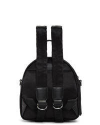 Versace Jeans Couture Black Nylon Logo Backpack
