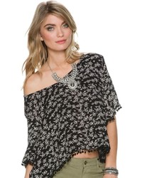 Swell In Bloom Pom Pom Top