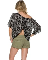 Swell In Bloom Pom Pom Top