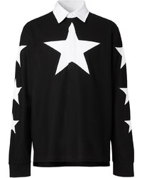 Burberry Star Print Polo Shirt
