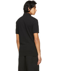 Moschino Black White Double Question Mark Polo