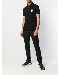 Philipp Plein Chest Skull Polo Shirt