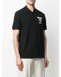 Moschino Double Question Mark Short Sleeve Polo Shirt