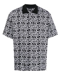 Just Cavalli Logo Jacquard Polo Shirt