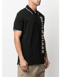 Paul & Shark Logo Print Polo Shirt