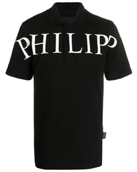 Philipp Plein Logo Print Polo Shirt