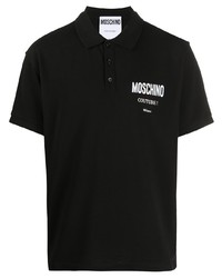 Moschino Logo Short Sleeve Polo Shirt