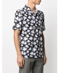 Hydrogen Palm Tree Print Polo Shirt