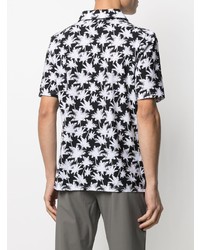 Hydrogen Palm Tree Print Polo Shirt