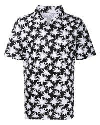 Hydrogen Palm Tree Print Polo Shirt