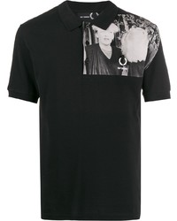 Raf Simons X Fred Perry Photographic Print Polo Shirt