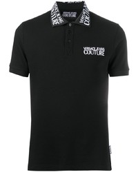 VERSACE JEANS COUTURE Two Tone Logo Polo Shirt