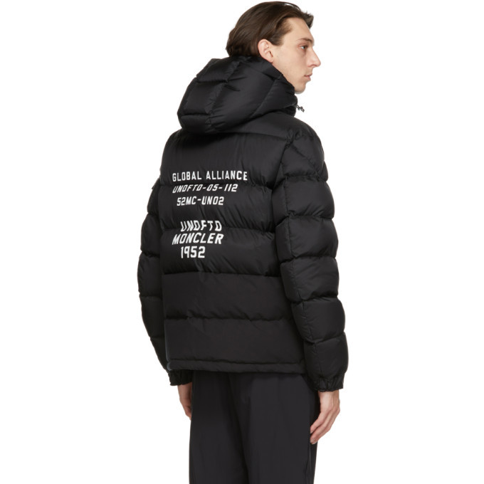 Moncler Genius 2 Moncler 1952 Black Undefeated Edition Down Arensky Jacket,  $1,850 | SSENSE | Lookastic