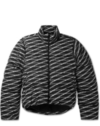 Balenciaga Quilted Logo Print Shell Jacket, $2,066 | MR PORTER 