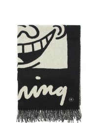 Études Black And White Keith Haring Edition Magnolia Scarf