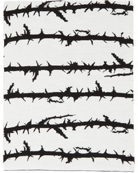 Undercoverism Black Barbed Wire Scarf