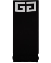 Givenchy Black Monogram Logo Scarf