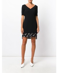 Boutique Moschino Shirt Lined Fitted Dress