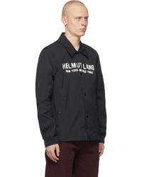 Helmut Lang Black Stadium Jacket