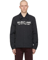Helmut Lang Black Stadium Jacket