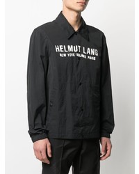 Helmut Lang Logo Print Long Sleeved Shirt