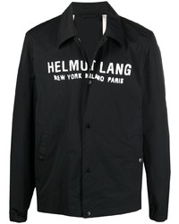 Helmut Lang Logo Print Long Sleeved Shirt