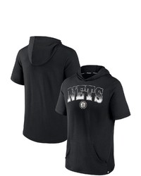 FANATICS Branded Black Brooklyn Nets Guard The Rim Hoodie T Shirt At Nordstrom