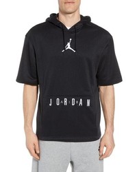 NIKE JORDAN Nike Air Jordon Short Sleeve Basketball Hoodie