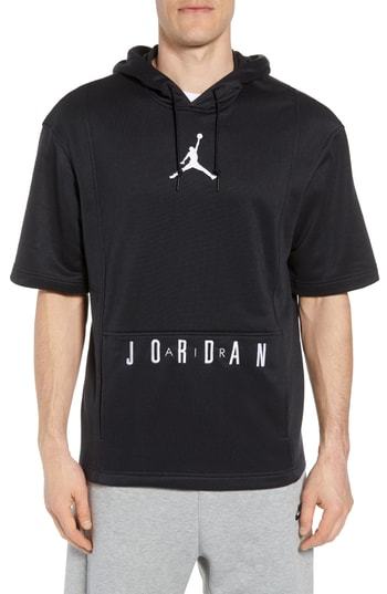 short sleeve jordan hoodie
