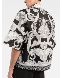 Versace Baroque Short Sleeved Shirt