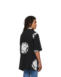 Versace Black All Over Medusa Shirt