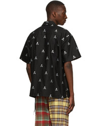 Mastermind World Black Cotton Shirt