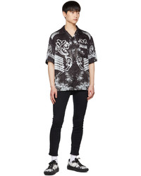 VERSACE JEANS COUTURE Black Space Couture Shirt