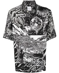 Paul Smith Chile Print Short Sleeve Shirt