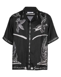 Givenchy Dragon Print Shirt