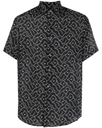 Emporio Armani Geometric Pattern Shirt