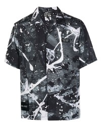 Izzue Graffiti Print Short Sleeved Shirt