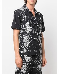 Clot Graphic Print Short Sleeve Shirt